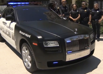 That's Baller: Miami Beach Police Department Unveils New Rolls Royce Cop Car (Video)